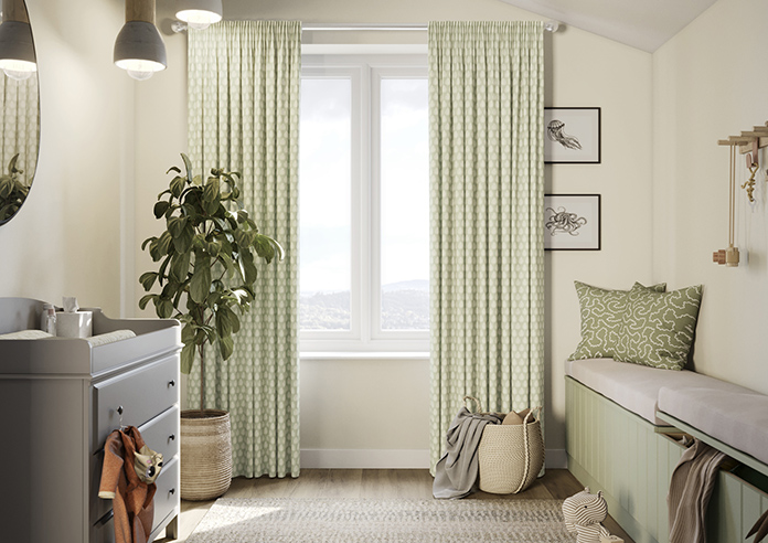 Emily Bond Jaipur, Sage - Made to Measure Curtains - Image 3